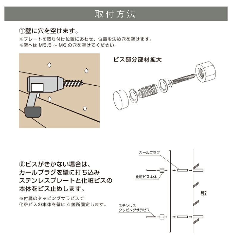 アクリル ショップ ミラー ビル案内版