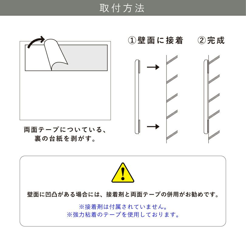 看板取り付け方法　施工方法