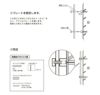 設置方法　化粧ビス