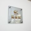 アルミ複合板とフルカラーアクリルの看板 会社銘板