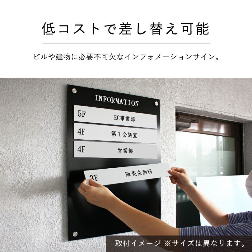 低コストで差し替え可能