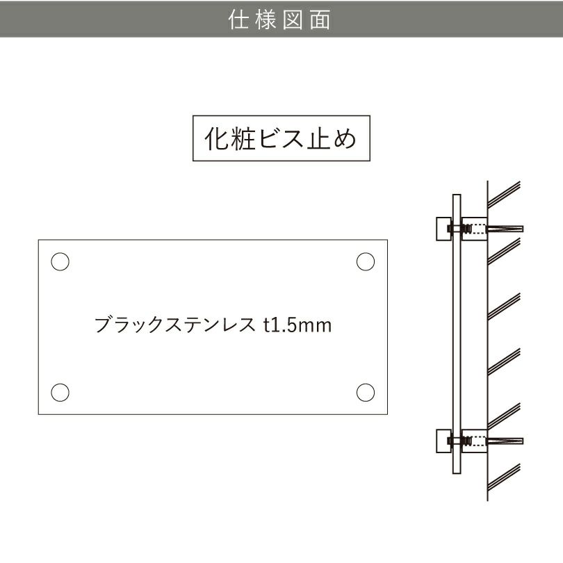 看板仕様図面　看板図面