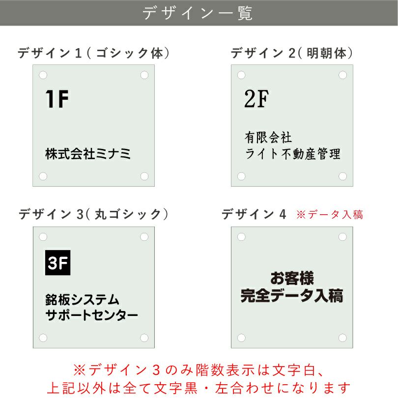 デザイン一覧