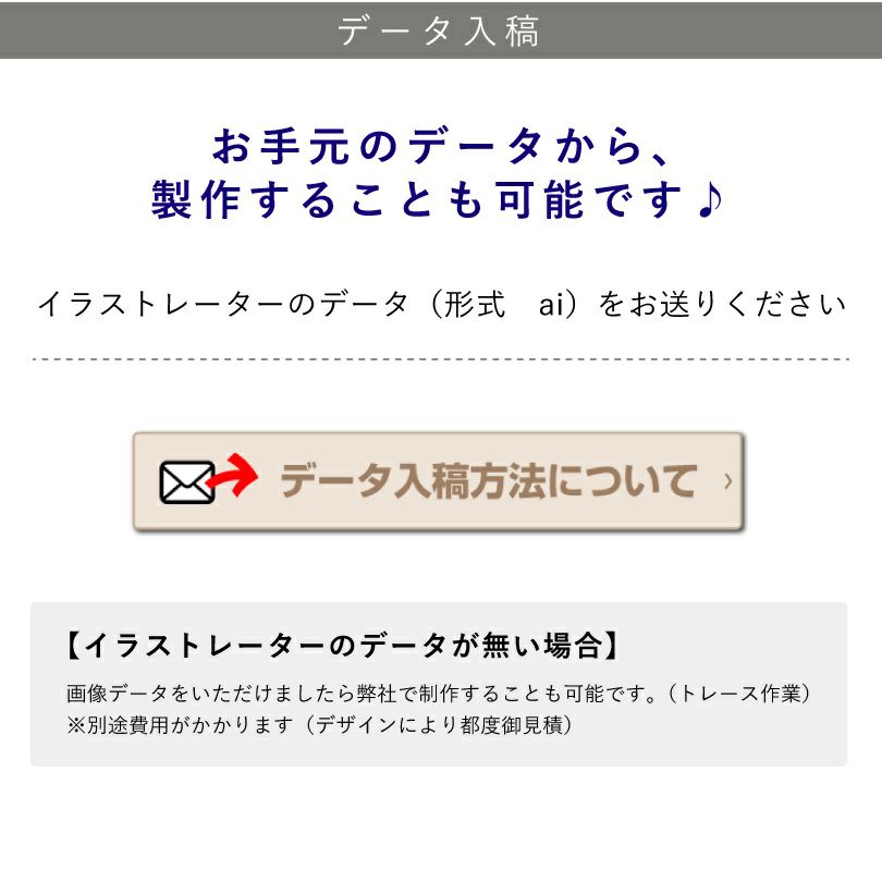 データ入稿について