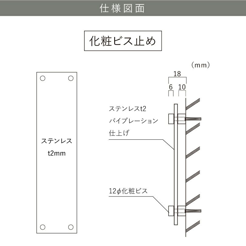 看板の仕様図面